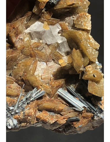 Zinkenite, Chalcostibite, S.Pons, Val d'Ubaye, France