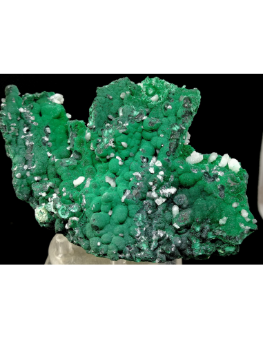 Cerussite Malachite -   PalabandaM'fouati District, Bouenza Department, Republic of the Congo