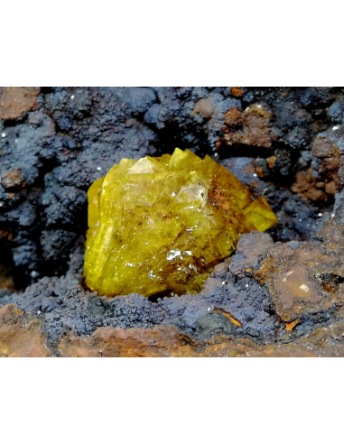 Adamite - Ojuela  Mine, Mapimi, Mexico