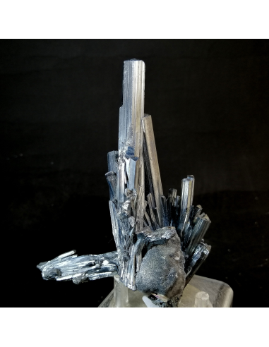 Stibnite-  Xikuangshan Sb deposit, Lengshuijiang Co., Loudi, Hunan, China