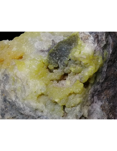 Smithsonite verde - Dossena mine Val Brembana  Italy