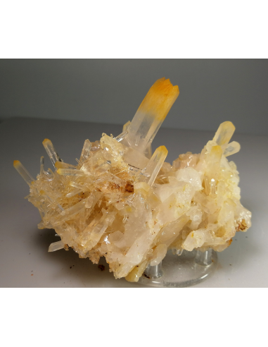 "Mango" Quartz with Hallowsite -  Boyaca Muzo , Colombia