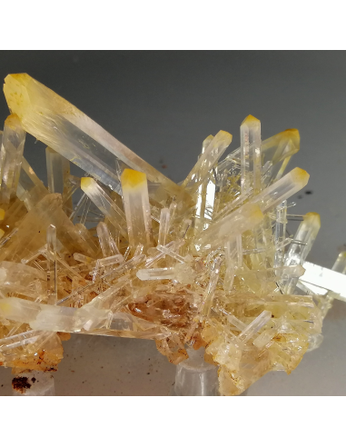 "Mango" Quartz with Hallowsite -  Boyaca Muzo , Colombia