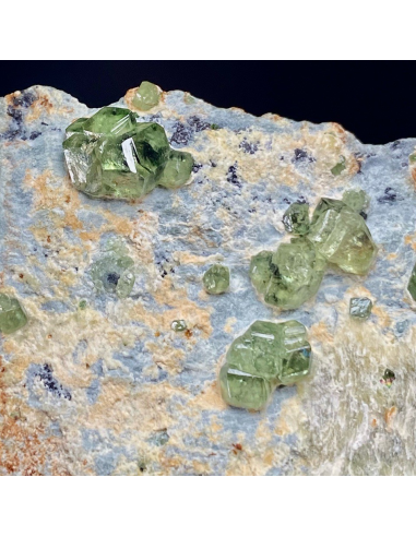 Demantoid - Malenco Valley , Lombardy, Italy