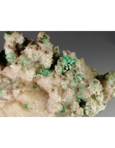 Calcite Malachite- Tsumeb mine Namibia