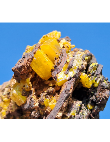 Mimetite -    M'fouati District, Bouenza Department, Republic of the Congo