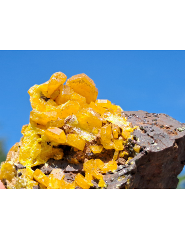 Mimetite -    M'fouati District, Bouenza Department, Republic of the Congo