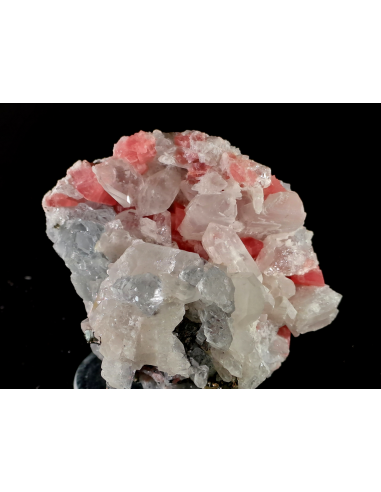 Rhodocrosite Quartz Fluorite  - Wutong mine China