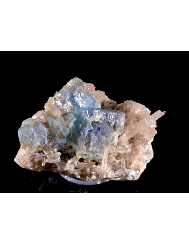 Blue Fluorite Amazonite Quartz   - Fazenda do centro Espiritu Santo Brazil