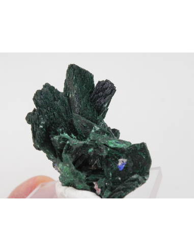 Malachite after Azurite - Milpillas Mine, Cuitaca, Mun. de Cananea, Sonora, Mexico