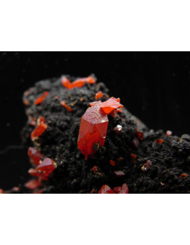 Crocoite  - Adelaide mine Tasmania Australia